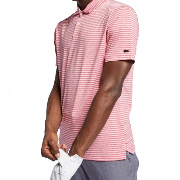 Nike Other - TIGER WOODS NIKE GOLF Mens Red Polo Shirt